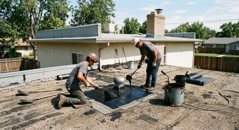 Tar Roofing Repair in Longmont, CO