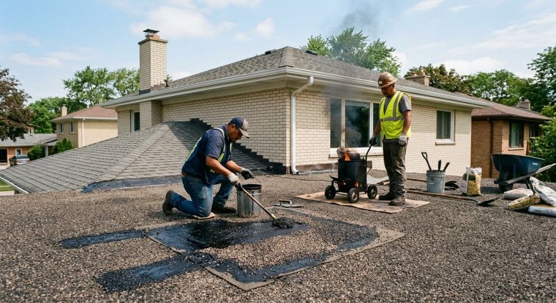 Tar Roofing Repair in Longmont, CO