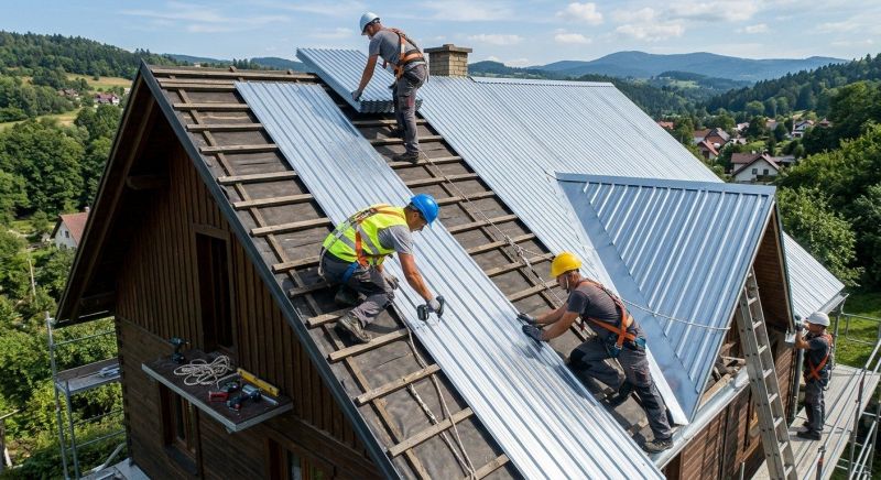 Tin Roof Installation in Berthoud, CO