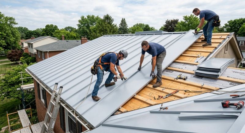 Tin Roof Installation in Jamestown, CO