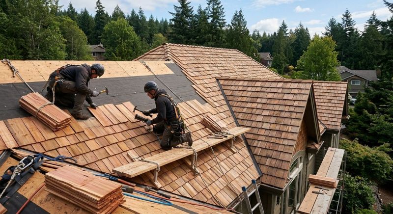 Wood Roofing Installation in Estes Park, CO