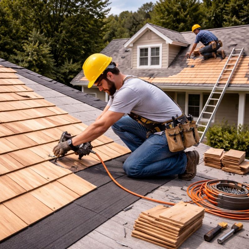 Wood Roofing Installation in Jamestown, CO