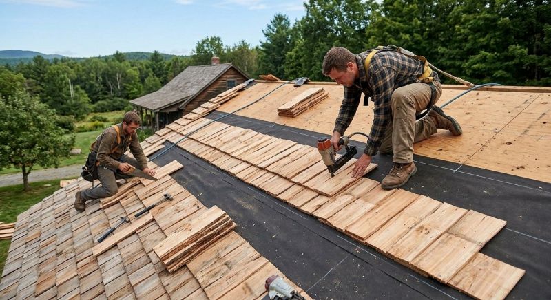 Wood Roofing Installation in Longmont, CO