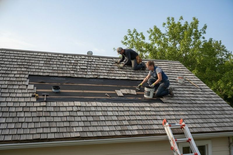 Wood Shake Roof Repair in Firestone, CO