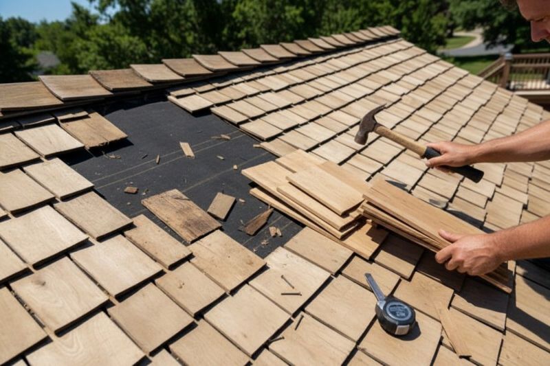 Wood Shake Roof Repair in Fort Lupton, CO