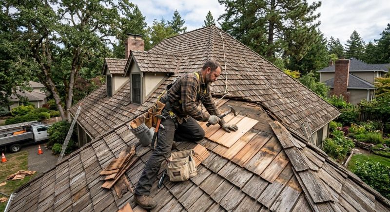Wood Shake Roof Repair in Johnstown, CO