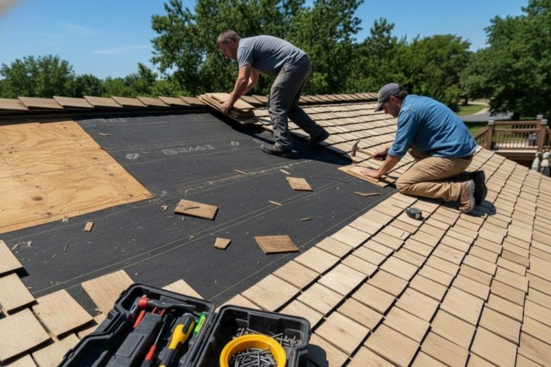 Wood Shake Roof Repair in Lyons, CO