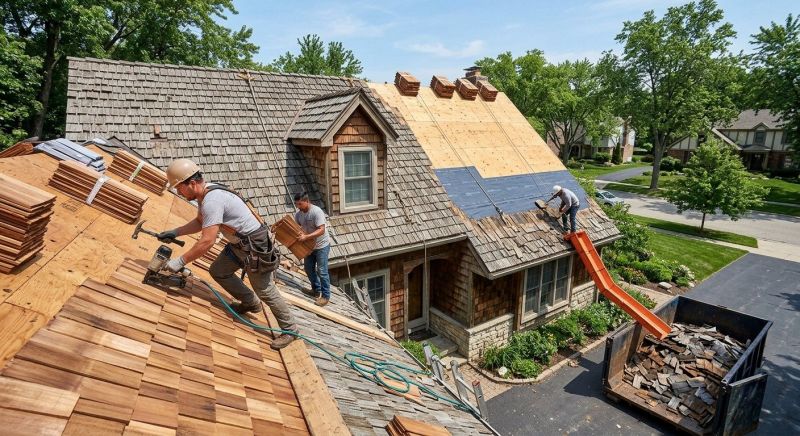 Wood Shingle Roof Replacement in Longmont, CO