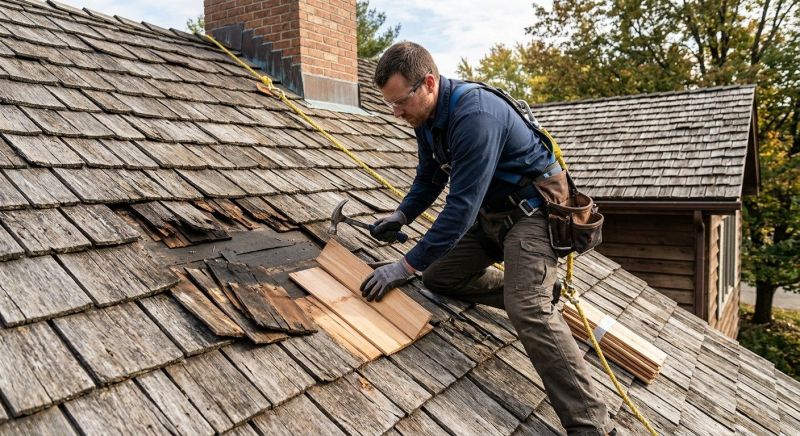 Wood Shingles Repair in Dacono, CO