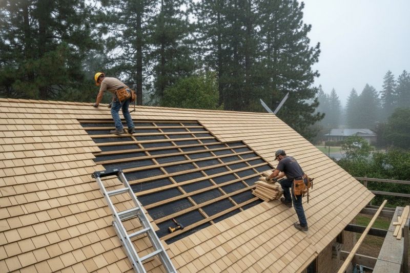 Wood Shingles Repair in Loveland, CO
