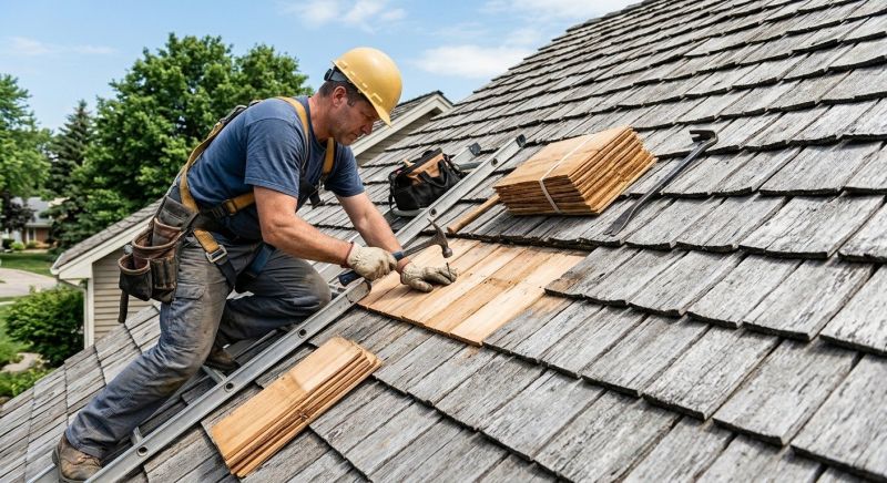 Wood Shingles Repair in Loveland, CO